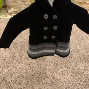 First impressions toddler button up sweater